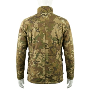 Veste de chasse pour homme en toile de coton respirante et anti-humidité avec logo personnalisé, imprimé camouflage, pour l'automne - Product Image 4