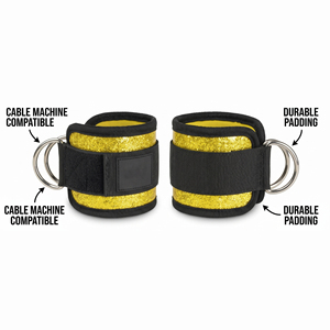 <b>Glitter</b> Ankle Straps Gym Weightlifting Ankle Strap Strap Cable Machine Leg Support <b>Trainer</b> Ankle Straps <b>Glitter</b> Unisex - Product Image 6