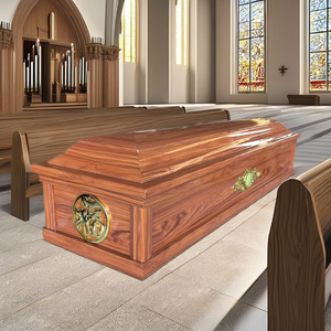 Оптовая продажа: Высококачественные деревянные гробовые саробы на заказ, экологичные и долговечные, для ритуальных услуг. Премиальные товары для похорон. - Product Image 3