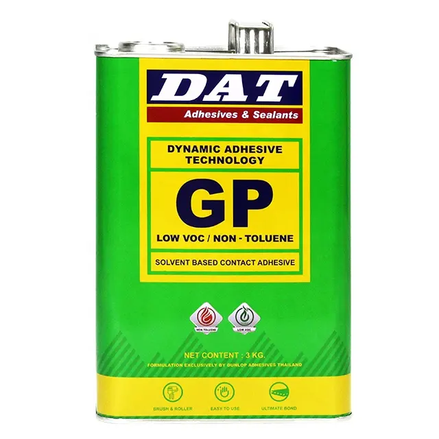 Dunlop DAT GP低VOC汎用接着剤非トルエン低ホルムアルデヒド接着剤グリーンビルディング用