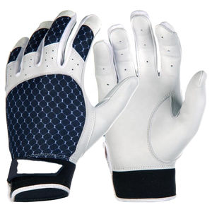 Guantes de béisbol con agarre suave, tela transpirable, palma acolchada, muñequera ajustable, diseño ligero y cómodo para práctica deportiva. - Product Image 4