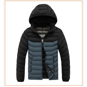 Chaqueta Acolchada para Deportes de Nieve, Chaqueta con Capucha a la Moda para Tallas Grandes, Teñido Liso - Product Image 4