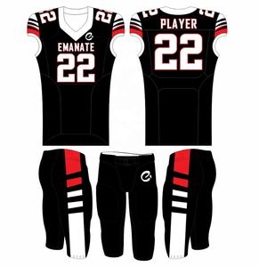 Uniformes de fútbol americano de equipo personalizado profesional al por mayor uniforme de fútbol americano reversible - Product Image 3