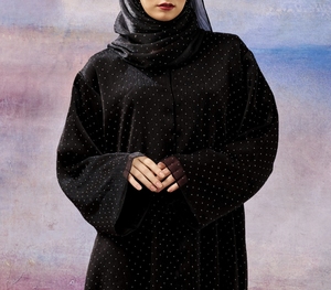 2026 New Beautiful Dubai Women Handmade Breathable Polyester Abaya Kaftan Turkish Style <b>Eid</b> Ramadan Daily Floor Length Long - Product Image 2