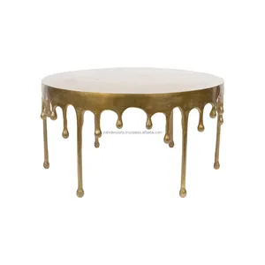 Mesa de Centro de Metal de Lujo Hecha a Mano, Muebles Modernos para Interiores, Mesa de Centro de Metal de Diseño Moderno, Muebles Premium Zahid Exports - Product Image 1