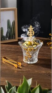 Classic Hand-Made Brass Incense <b>Burner</b> With Islamic Pattern Design Religious Use Indian Style All-Season Decorative Holder - Product Image 4