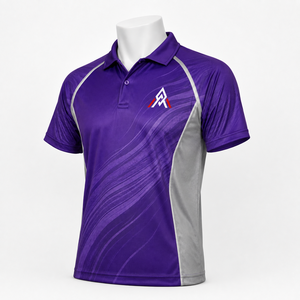 เสื้อคริกเก็ตระดับมืออาชีพให้ความสบายแห้งเร็ว ยืดหยุ่นในการเคลื่อนไหว และโครงสร้างที่ทนทานสำหรับการฝึกซ้อมประจำวัน - Product Image 4