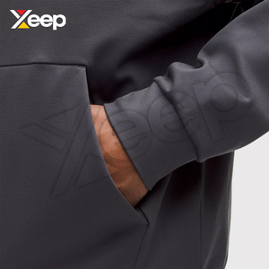 Sudadera con Capucha XEEP de Diseño Personalizado, Informal, de Invierno, con Bolsillo Frontal Estampado XC-MH-27, para Hombre, de Poliéster/Algodón, Corte Regular, Transpirable y de Secado Rápido - Product Image 4