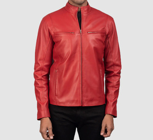 แจ็คเก็ตหนังแท้กันน้ำ คอตั้ง แฟชั่นฤดูใบไม้ร่วง-ฤดูหนาว สำหรับทุกเพศ สวมใส่ได้ทั้งแบบลำลองและเป็นทางการ เหมาะสำหรับกิจกรรมกลางแจ้ง - Product Image 3