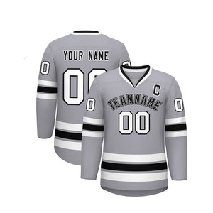 High Quality 100% Polyester Ice Hockey Jersey Custom <b>Personalise</b> Name Numbers Logo Quick Dry All Seasons Practice Jerseys for - Product Image 3