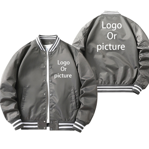 Chaqueta Universitaria Varsity, Chaqueta de Béisbol Casual Gruesa de Invierno con Logotipo Personalizado al por Mayor, Chaqueta Letterman de Algodón y Poliéster - Product Image 3