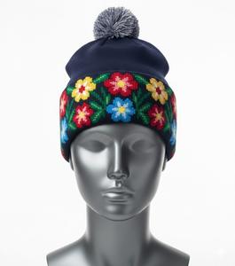 Bonnets d'hiver tricotés 100 % laine unisexe personnalisables avec logo sur mesure, ajustement réglable et impression numérique jacquard 2026 - Product Image 5