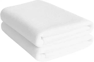 Serviettes de bain en coton doux pour usage quotidien en hôtel, service OEM, texture confortable et coutures durables. - Product Image 2