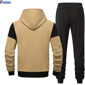 Conjunto Deportivo de Otoño para Hombre, Estilo Urbano, Transpirable, Estampado, Sudadera con Capucha y Pantalones Deportivos de Algodón + Talla Grande - Product Image 6