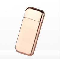 Briquet Électrique Portable Anti-Vent Rechargeable USB Sans Flamme Tendance 2026