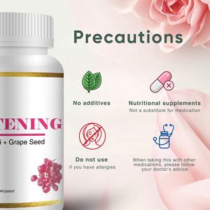 อาหารเสริมสมุนไพรยาเม็ดสารสกัดจากเมล็ดองุ่นต่อต้านริ้วรอยยาเพิ่มภูมิคุ้มกัน - Product Image 4