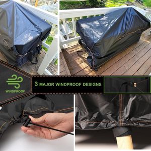 Coperture per Set di Mobili da Giardino Resistenti e Impermeabili, Coperture Invernali per Mobili Sezionali Rettangolari per Divertimento all'Aperto Tutto l'Anno - Product Image 2