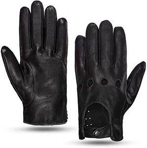Gants de sport en cuir PU non doublés pour hommes, compatibles avec les écrans tactiles, de qualité supérieure, à prix raisonnable - Product Image 3
