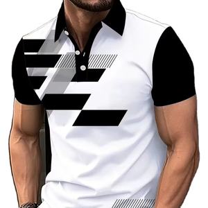 Polo 100 % coton personnalisé pour homme, collection été 2026 – Vêtement décontracté et de sport avec logo sur mesure - Product Image 1