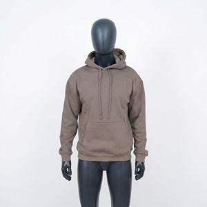 Sudadera con Capucha Extra Grande Unisex en Negro Liso - Sudadera Informal de Estilo Urbano, Sudaderas con Capucha y Sudaderas para Hombre de Talla Grande - Product Image 1