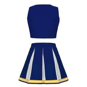 Servicio OEM, Conjuntos de Uniformes de Porristas Personalizados para Niñas, Sublimados, de Poliéster/Algodón, Impresión por Transferencia de Calor, para Clubes Escolares - Product Image 2