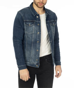 <b>Men</b>’s Casual Street Denim Jacket Slim Fit Premium Cotton Blue <b>Jean</b> Jacket For Modern Fashion And Everyday Wear - Product Image 5