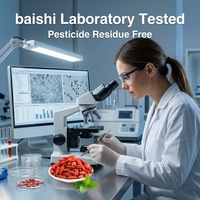 Bayas de Goji Orgánicas Secas Estándar Europeo al por Mayor - Endulzante Natural de Alta Calidad con Etiqueta Limpia para Repostería y Postres