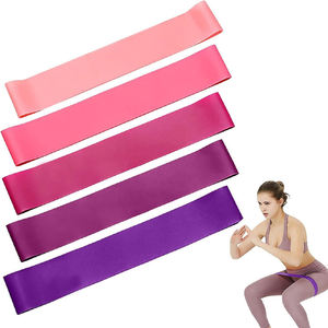 Bandas de resistencia de tela para ejercicios de yoga y gimnasio, mini, color rosa, precio de fábrica, bajo MOQ - Product Image 5