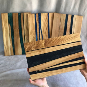 เขียงไม้สำหรับหั่นอาหาร ทนทาน ใช้สำหรับเตรียมอาหาร หั่นผัก ผลไม้ เนื้อสัตว์ - Product Image 1