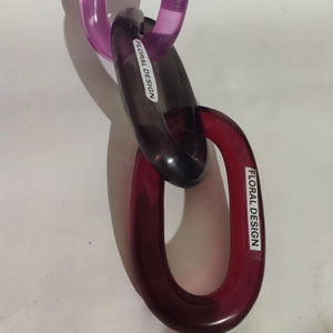 Decoración de Pared de Resina con Cadena de Estilo Art Deco Moderno para Colgar en tu Habitación Más Adorable para las Ocasiones de Diwali con el Mejor Precio en India - Product Image 2