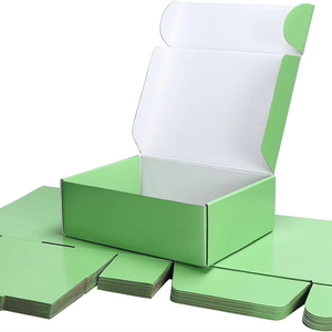 Cajas de cartón corrugado biodegradables para envíos de ropa, caja de comercio electrónico impresa personalizada - Product Image 2