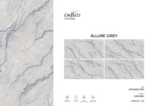 Carreaux de porcelaine sculptés de haute qualité 600x1200, grands carreaux pour salon, salle de bain, cuisine, décoration intérieure haut de gamme - Product Image 3