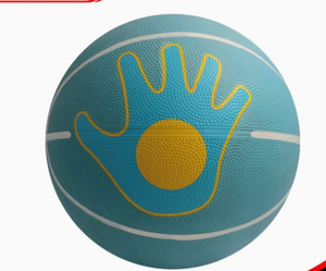 ลูกบาสเก็ตบอล PVC สีเขียวอมฟ้า ขนาด 5 พร้อมไส้บิวทิล ทนทาน สำหรับเด็กและผู้ใหญ่ - Product Image 5