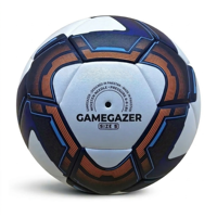 Ballon de football GAMEGAZER HB-1007 cousu main, haute qualité, en PU et EVA, avec chambre à air tressée pour l'extérieur