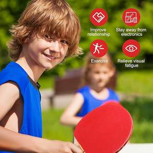 Ensemble de raquettes de <span class=keywords><strong>ping</strong></span>-<span class=keywords><strong>pong</strong></span> personnalisées, <span class=keywords><strong>kit</strong></span> de raquettes de tennis de table de haute qualité - Product Image 3