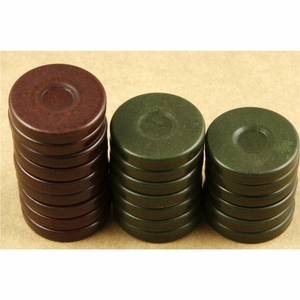Custom Luxury Green Marble Acrylic <b>Backgammon</b> Game Pieces Resin <b>Board</b> Game Checkers Accessories Wholesale Replacement Pawns - Product Image 5