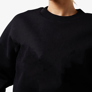 Sudadera Informal Sencilla y a la Moda, Cuello Redondo, Cómoda y Holgada para Mujer - Product Image 5