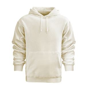 Sudaderas atléticas de poliéster, forro polar, liso, con bolsillos tipo canguro, ligeras - Product Image 1