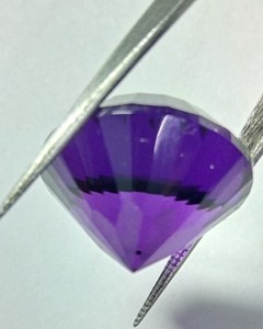 Pierre précieuse améthyste violette naturelle, coupe fantaisie ronde, haute qualité, pierre lâche pour la fabrication de bijoux, bague, pendentif - Product Image 2