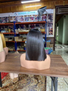Wholesale Small Cap Short Bob Cuticle Aligned Human Hair 13*4 13*6 <b>Lace</b> Front & Closure HD Transparent <b>Lace</b> <b>Wigs</b> for Black Women - Product Image 5