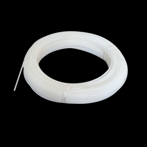 White Round <b>Plastic</b> <b>Tube</b> Flexible Hose 4x2.5mm Nylon Material - Product Image 3