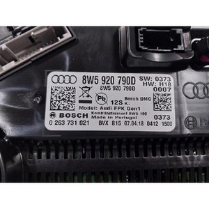 แผงหน้าปัดดิจิตอล Virtual Cockpit สำหรับรถยนต์ A4 B9 8W ปี 2015-2019 ของแท้ OEM รุ่น 8W5920790D มือสอง - Product Image 2
