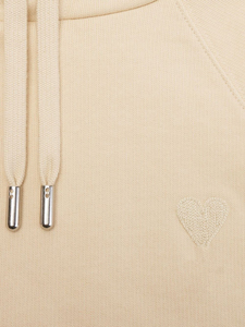 Sudadera con capucha oversize de hombros caídos para mujer, de manga larga, transpirable, unisex, para deporte, al por mayor - Product Image 5