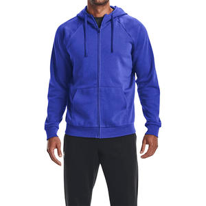 Veste à capuche zippée pour homme en tissu polaire chaud, essentielle pour l'automne et l'hiver - Product Image 4