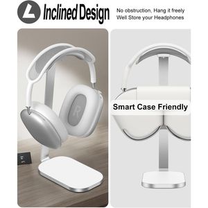 Supporto per Cuffie in Alluminio per AirPods Max, Base Pesante da Scrivania con Supporto Robusto per Cuffie, Accessorio - Product Image 3