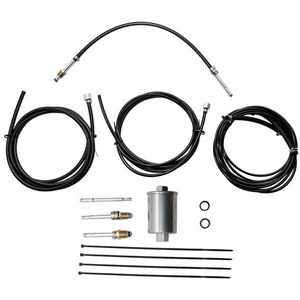 Complete Nylon Fuel Line Kit for Chevy & GMC C/K Gas Trucks 1988-1997 Models NFR0013 Fuel Filters Included - Product Image 3