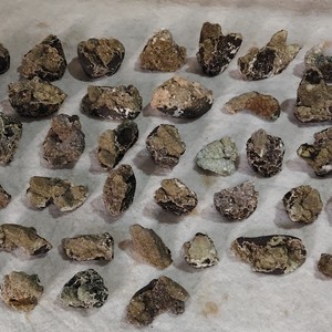 Natural Coating Calcite with Stilbite & Heulandite <b>Crystal</b> Specimen Wholesale Lot - Raw Healing Mineral Collection from India - Product Image 3