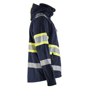 Comfortable Safety <b>Quilted</b> Hooded <b>Winter</b> Working Jacket Latest Design Oem Service Hot Sale - Product Image 2