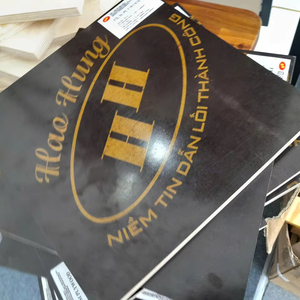 Best Price Eco-Friendly 4X8 <b>Black</b> Film Faced Rubber Core Plywood Sheet 15/18mm Thickness Phenolic <b>Board</b> E1 Vietnamese Factory - Product Image 3