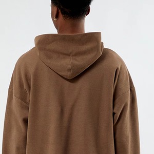 OEM Men's Plus Size for 100% Cotton Fleece Eco-Friendly Waterproof Windproof Hoodies Solid Winter Hooded <b>Sweatshirts</b> - Product Image 6